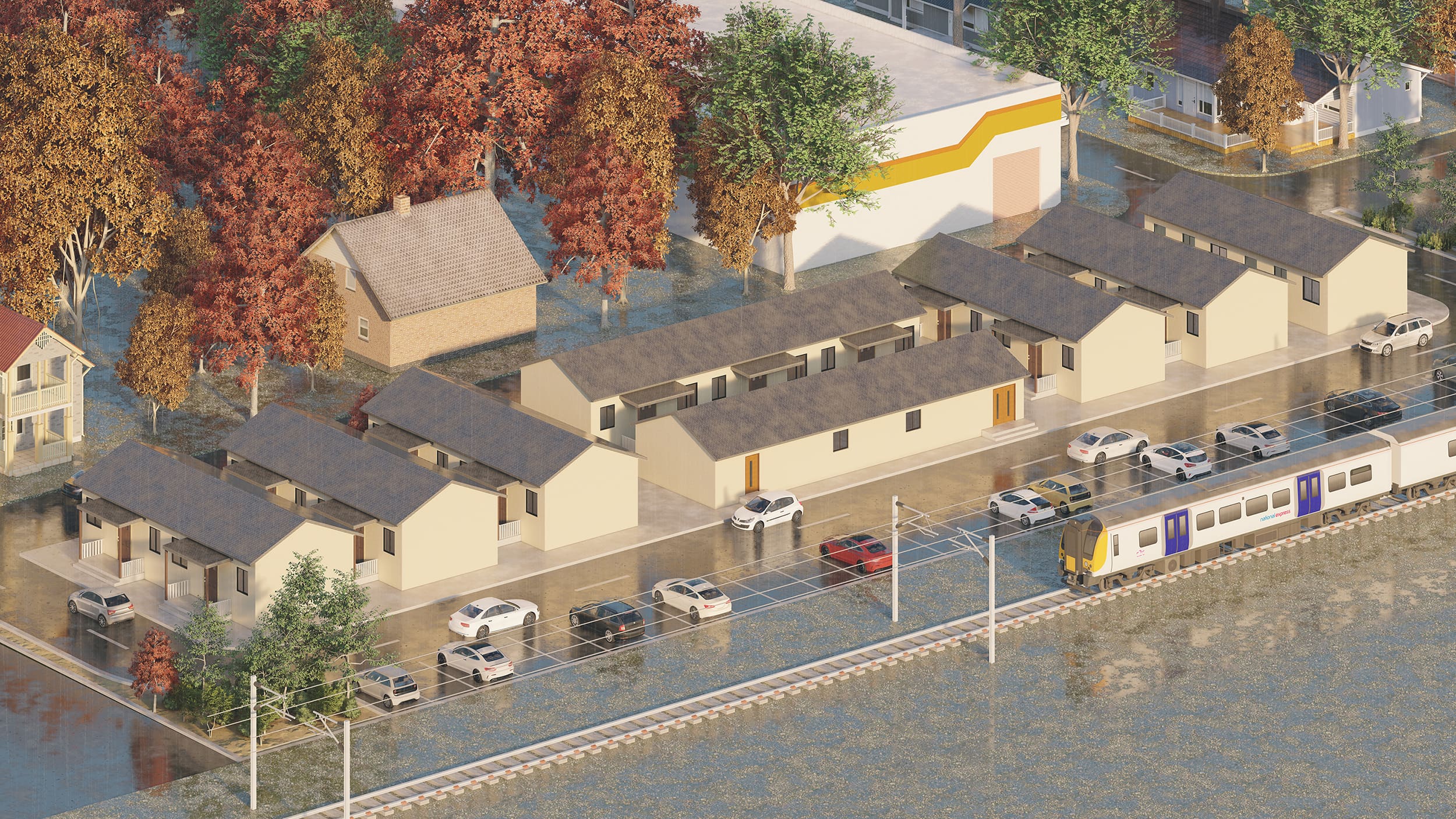 Artistic Rendering of the planned MissionView Village