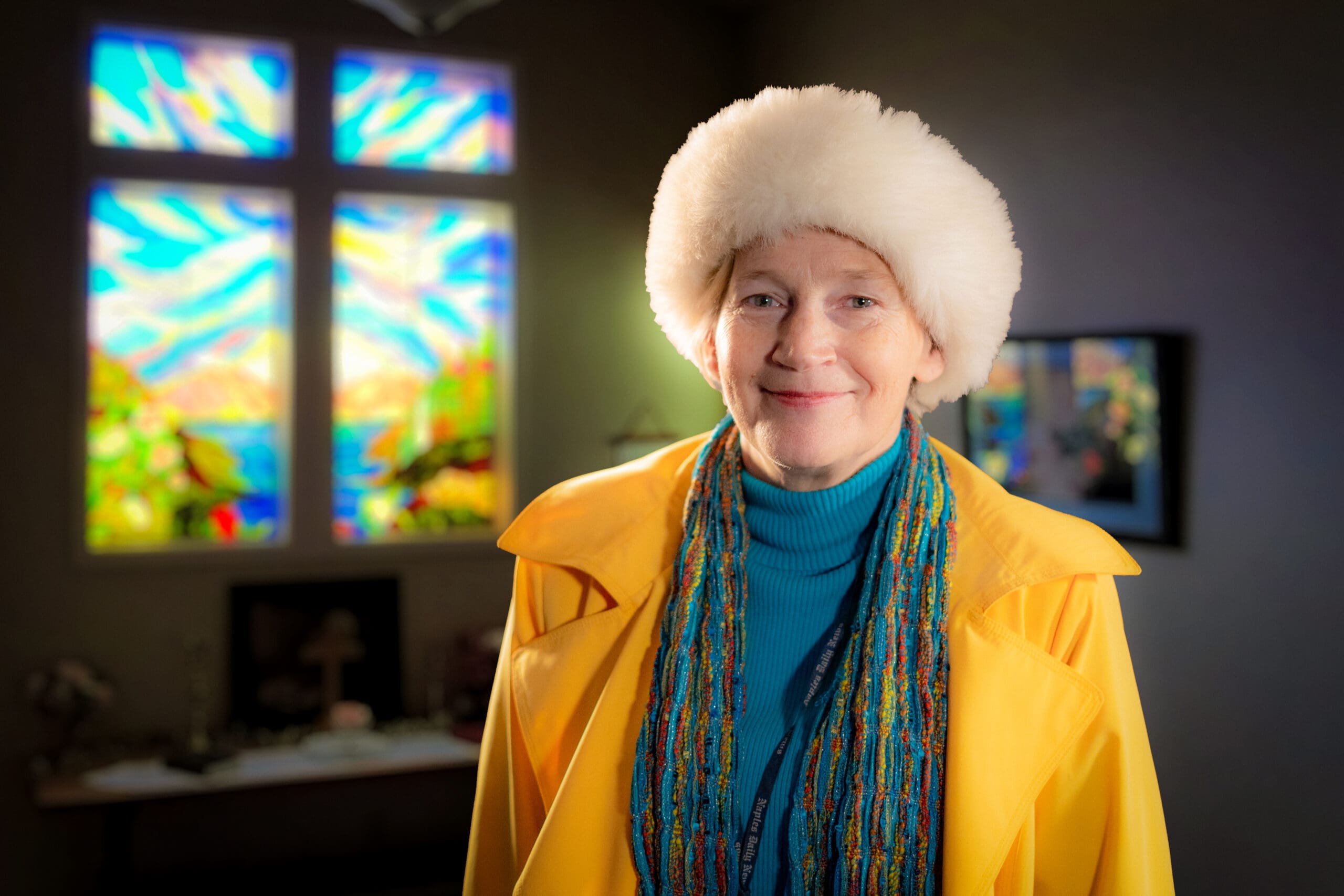 Annie in Prayer Chapel